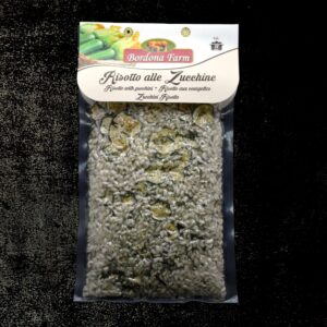 Preparato per risotto alle zucchine con riso Carnaroli biologico