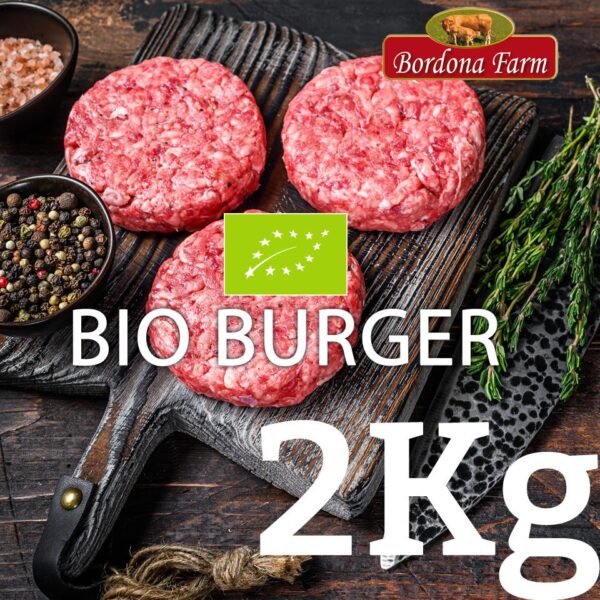 Burger Bio Bordona Farm con le nostre migliori carni