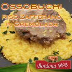 Ossobuchi bio riso carnali allo zafferano in gramolata