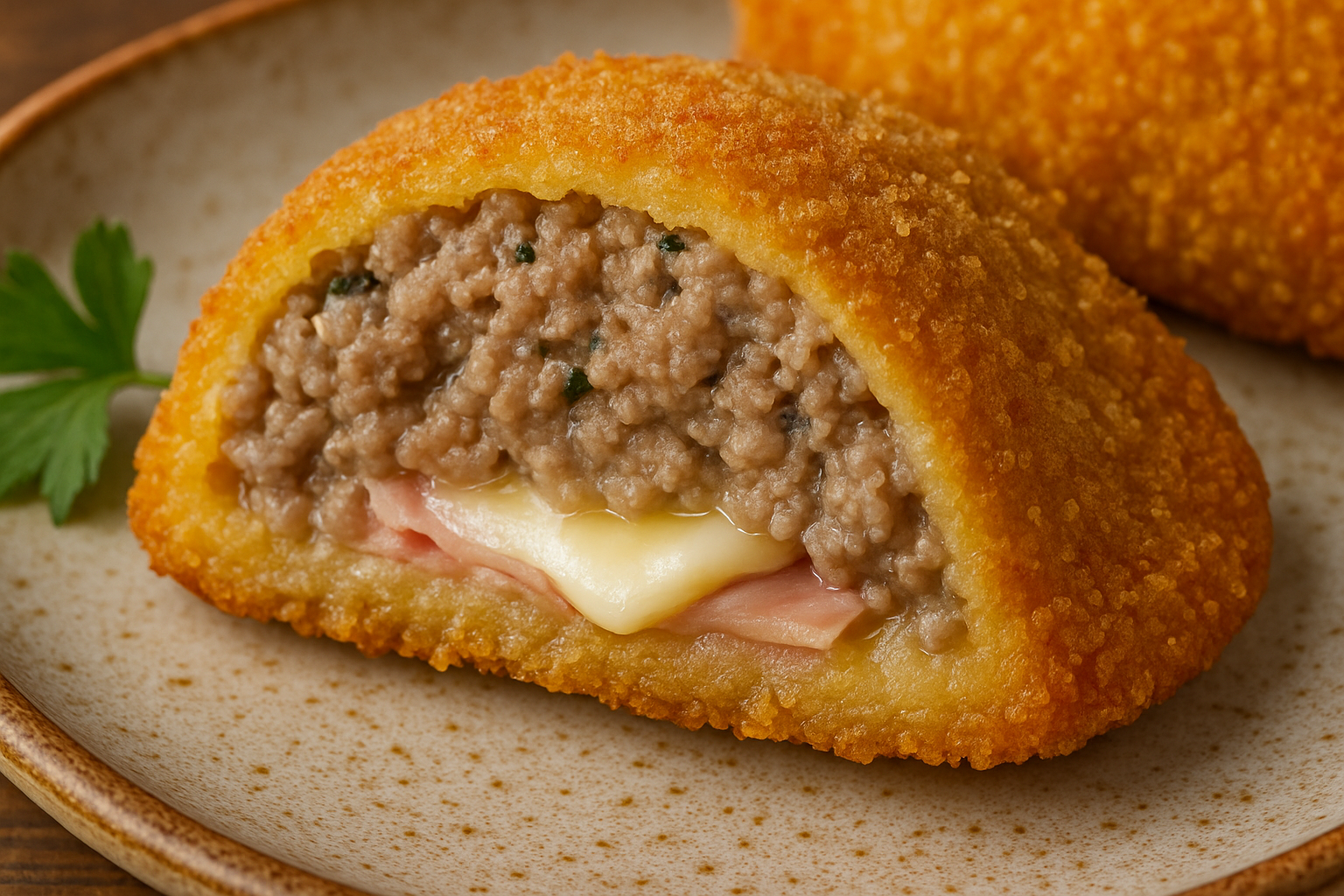 Panzerotti di carne trita ripieni – La nuova ricetta dello chef Ile