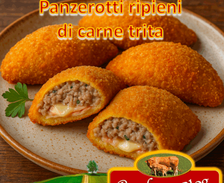 Panzerotti di carne trita ripieni – La nuova ricetta dello chef Ile