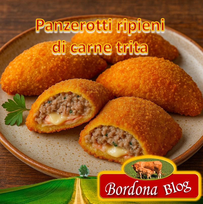 Panzerotti di carne trita ripieni – La nuova ricetta dello chef Ile